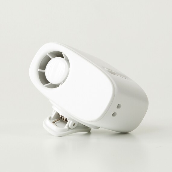 ベルトに付けられるボックスファン(MN08NR ホワイト) 10枚目画像