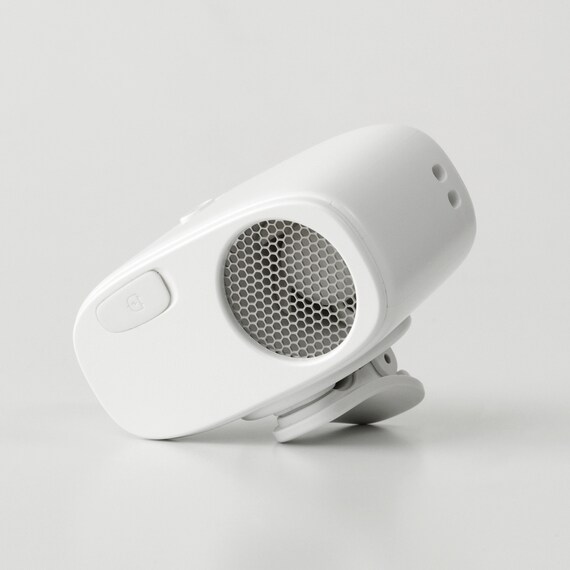 ベルトに付けられるボックスファン(MN08NR ホワイト) 12枚目画像