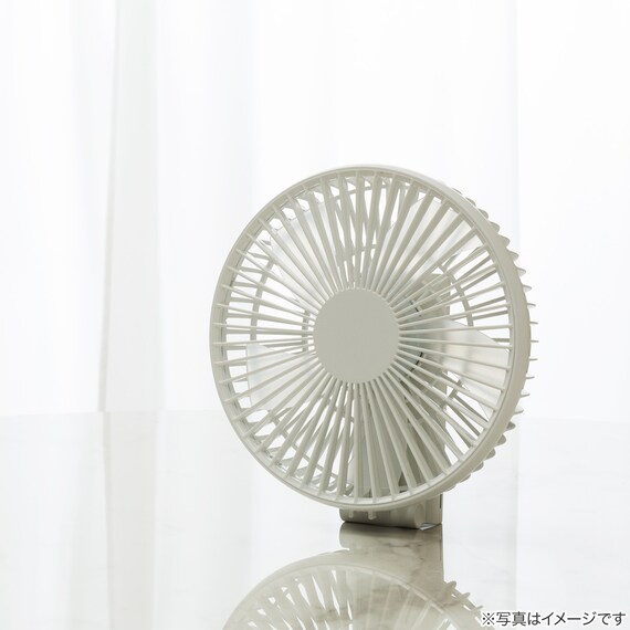 大型ハンディファン(MN10NR ホワイト) 7枚目画像