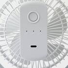 4WAY マグネット付き360度クリップファン(TF28NR ホワイト) 13枚目画像