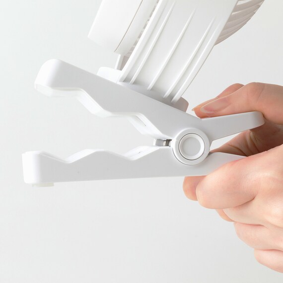 360度クリップファン(TF29NR ホワイト) 8枚目画像