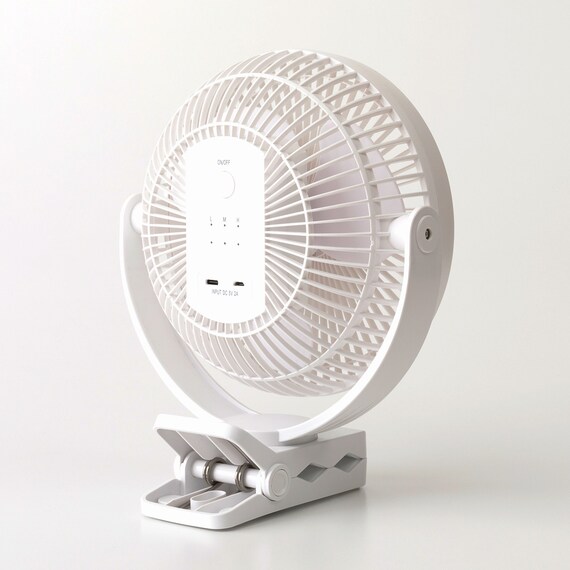 360度クリップファン(TF29NR ホワイト) 10枚目画像