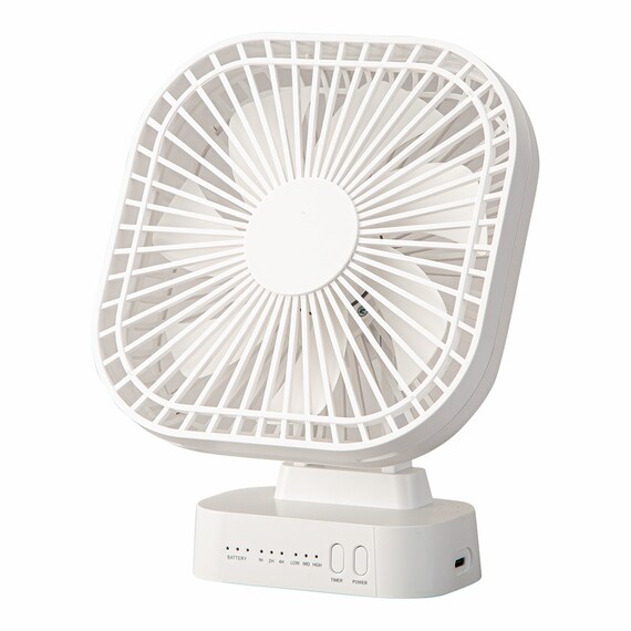 マグネット付きスリムファン(TF24NR ホワイト) 1枚目画像
