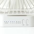 マグネット付きスリムファン(TF24NR ホワイト) 12枚目画像