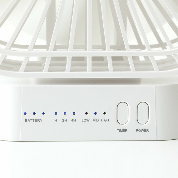 マグネット付きスリムファン(TF24NR ホワイト) 12枚目画像