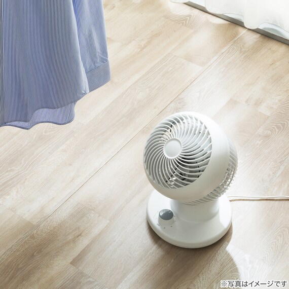 左右首振り サーキュレーター (15cm SM01NR ホワイト) 7枚目画像