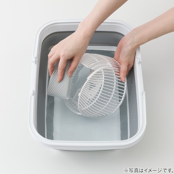 上下左右自動首振り DCタイプ リモコン付きサーキュレーター(15cm SK02NR ホワイト) 23枚目画像