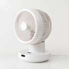 上下左右自動首振り DCタイプ リモコン付きサーキュレーター(15cm SK04NR ホワイト) 15枚目画像