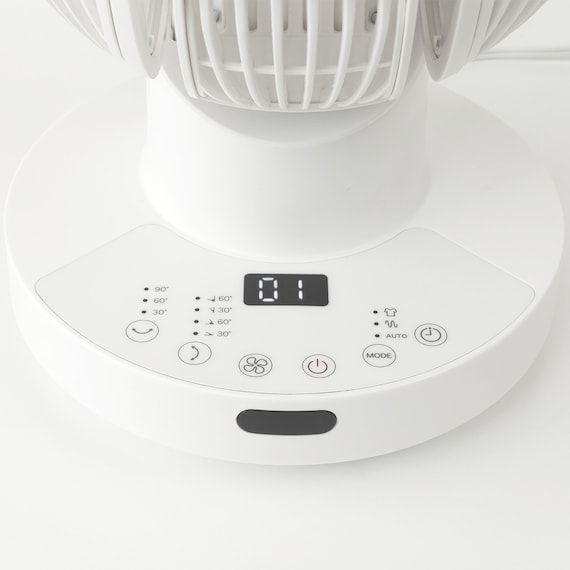 上下左右自動首振り DCタイプ リモコン付きサーキュレーター(15cm SK04NR ホワイト) 22枚目画像