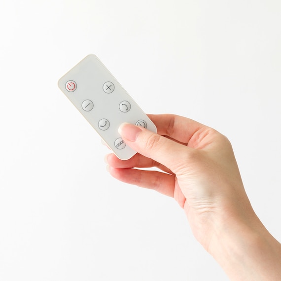 上下左右自動首振り DCタイプ リモコン付きサーキュレーター(15cm SK04NR ホワイト) 24枚目画像