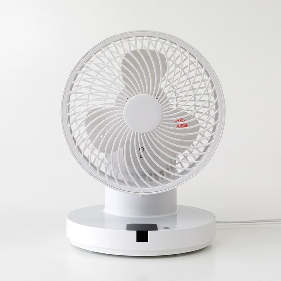上下左右自動首振り DCタイプ 360度大型サーキュレーター(18cm SU02NR ホワイト) 15枚目画像