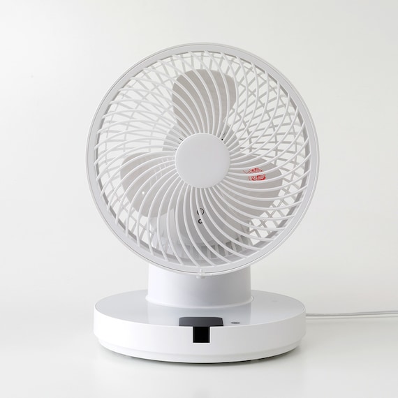 上下左右自動首振り DCタイプ 360度大型サーキュレーター(18cm SU02NR ホワイト) 15枚目画像