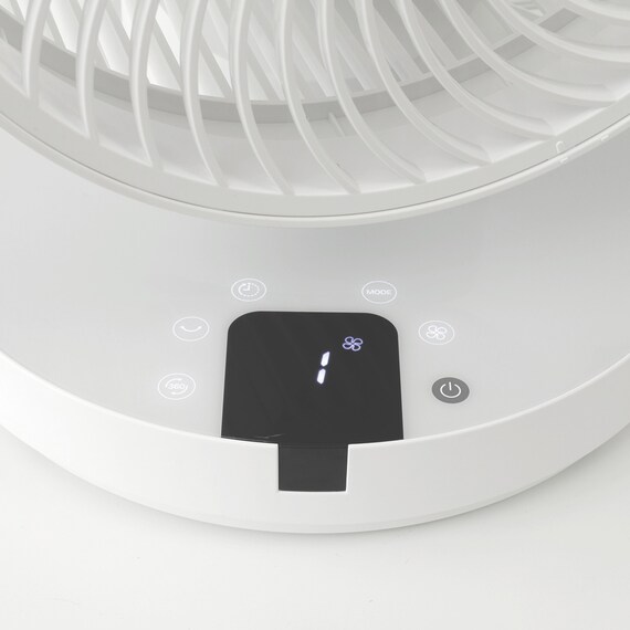 上下左右自動首振り DCタイプ 360度大型サーキュレーター(18cm SU02NR ホワイト) 23枚目画像