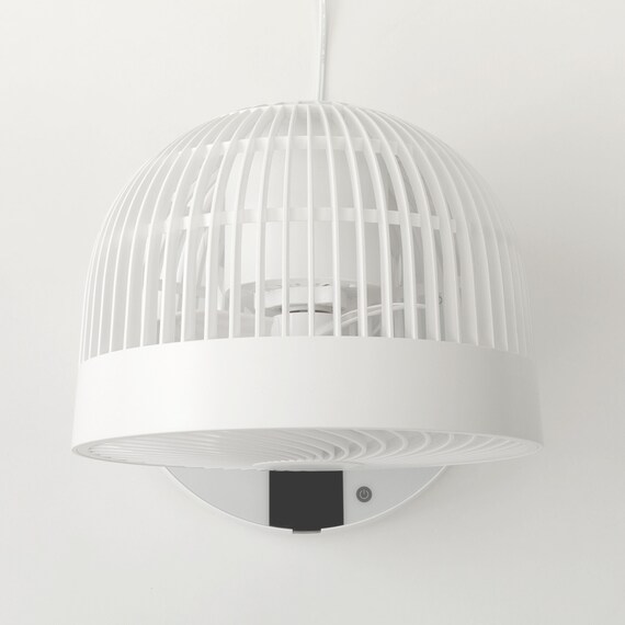 上下左右自動首振り DCタイプ 360度大型サーキュレーター(18cm SU02NR ホワイト) 24枚目画像