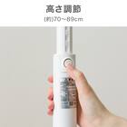 DCタイプ リモコン付きリビング扇風機(30cm FK01NR ホワイト) 6枚目画像