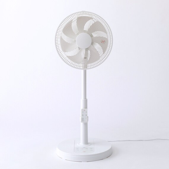 DCタイプ リモコン付きリビング扇風機(30cm FK01NR ホワイト) 9枚目画像