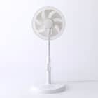 DCタイプ リモコン付きリビング扇風機(30cm FK01NR ホワイト) 9枚目画像