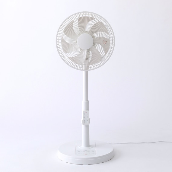 DCタイプ リモコン付きリビング扇風機(30cm FK01NR ホワイト) 9枚目画像