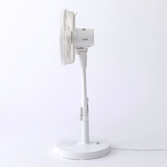 DCタイプ リモコン付きリビング扇風機(30cm FK01NR ホワイト) 10枚目画像