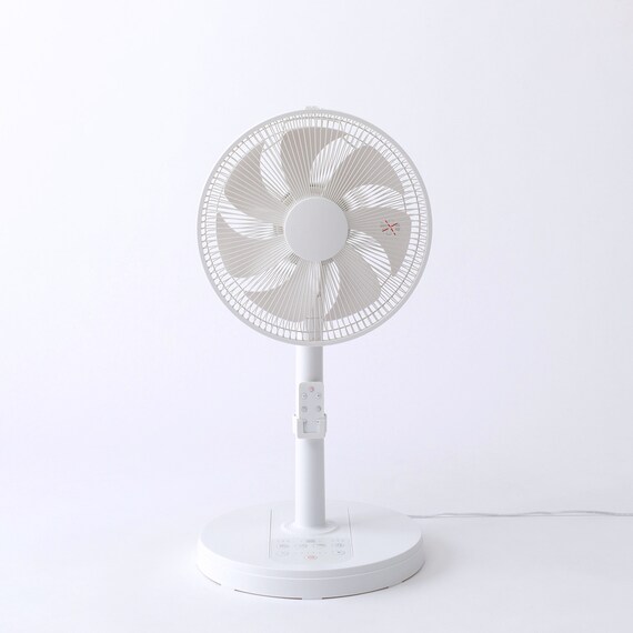 DCタイプ リモコン付きリビング扇風機(30cm FK01NR ホワイト) 12枚目画像