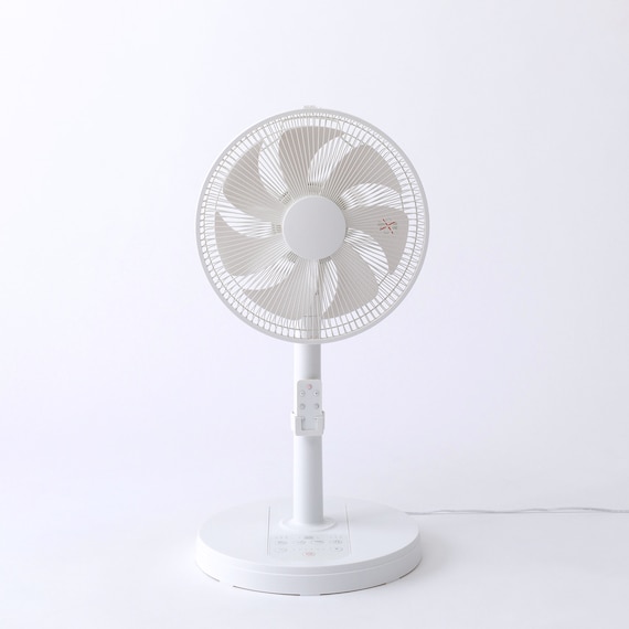 DCタイプ リモコン付きリビング扇風機(30cm FK01NR ホワイト) 12枚目画像