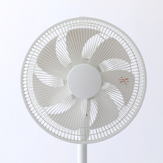 DCタイプ リモコン付きリビング扇風機(30cm FK01NR ホワイト) 13枚目画像