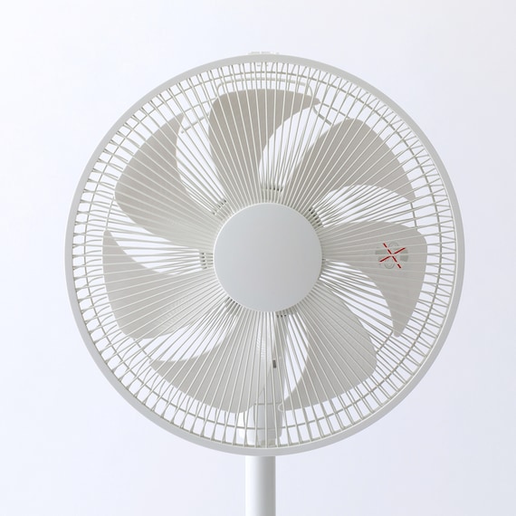 DCタイプ リモコン付きリビング扇風機(30cm FK01NR ホワイト) 13枚目画像