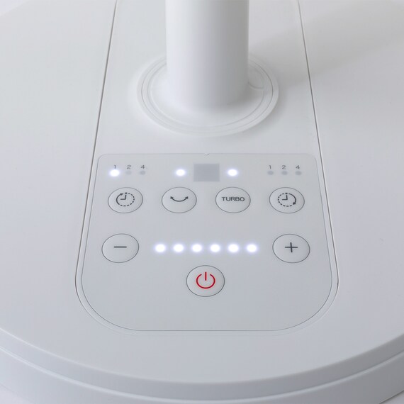 DCタイプ リモコン付きリビング扇風機(30cm FK01NR ホワイト) 19枚目画像