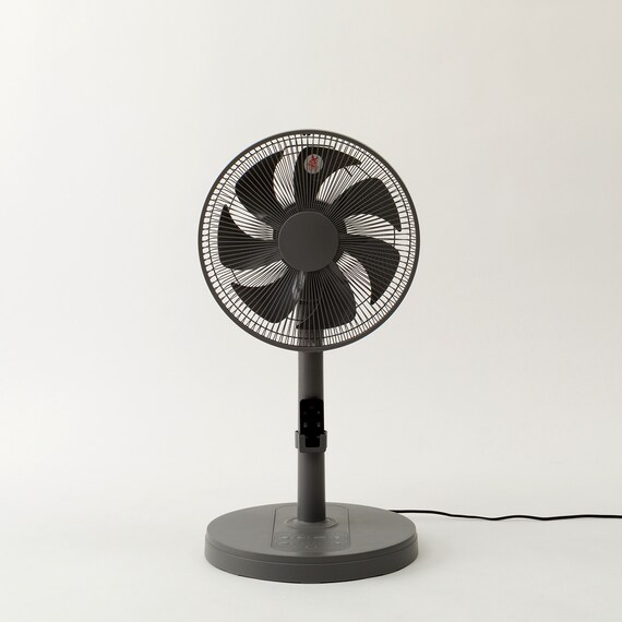DCタイプ リモコン付きリビング扇風機(30cm FK01NR ダークグレー) 12枚目画像