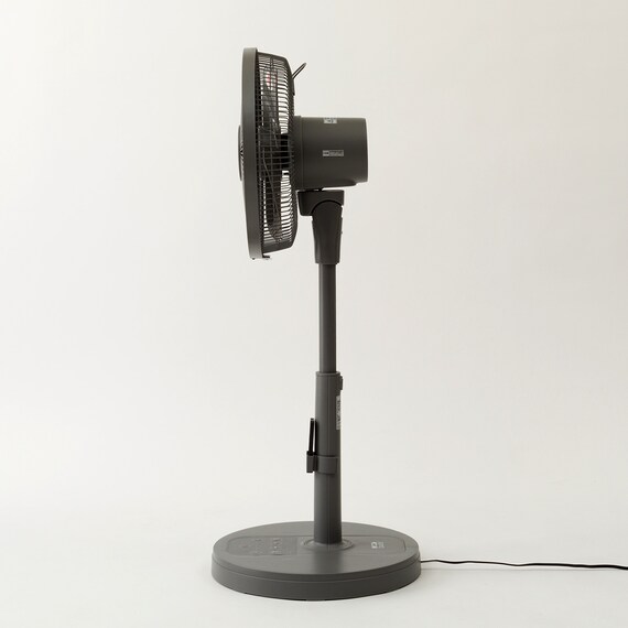 DCタイプ リモコン付きリビング扇風機(30cm FK01NR ダークグレー) 14枚目画像