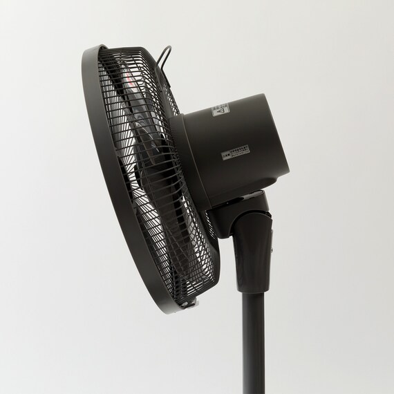 DCタイプ リモコン付きリビング扇風機(30cm FK01NR ダークグレー) 17枚目画像