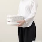 DCタイプ 折りたためるコードレス扇風機(25cm FD04NR ホワイト) 15枚目画像