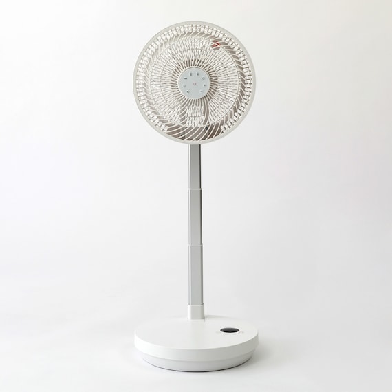 DCタイプ 折りたためるコードレス扇風機(25cm FD04NR ホワイト) 17枚目画像