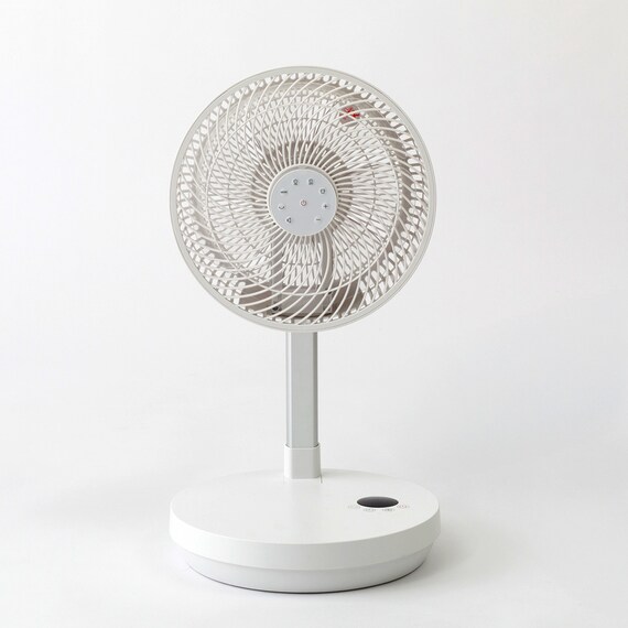 DCタイプ 折りたためるコードレス扇風機(25cm FD04NR ホワイト) 18枚目画像