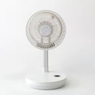 DCタイプ 折りたためるコードレス扇風機(25cm FD04NR ホワイト) 18枚目画像
