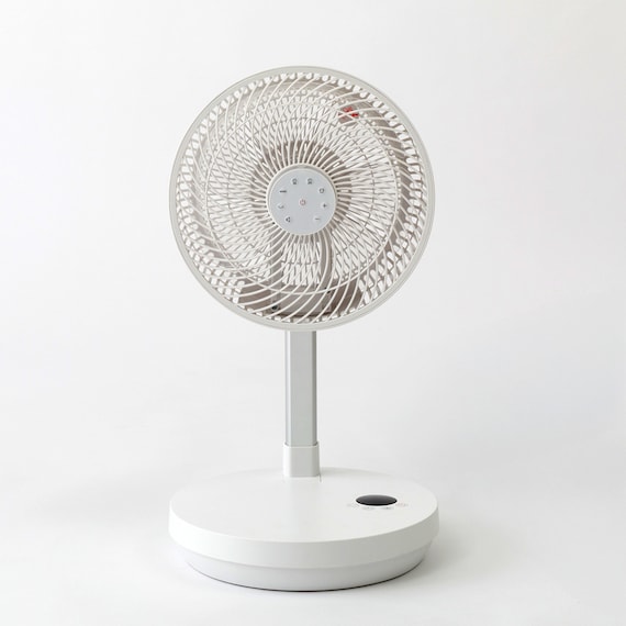 DCタイプ 折りたためるコードレス扇風機(25cm FD04NR ホワイト) 18枚目画像