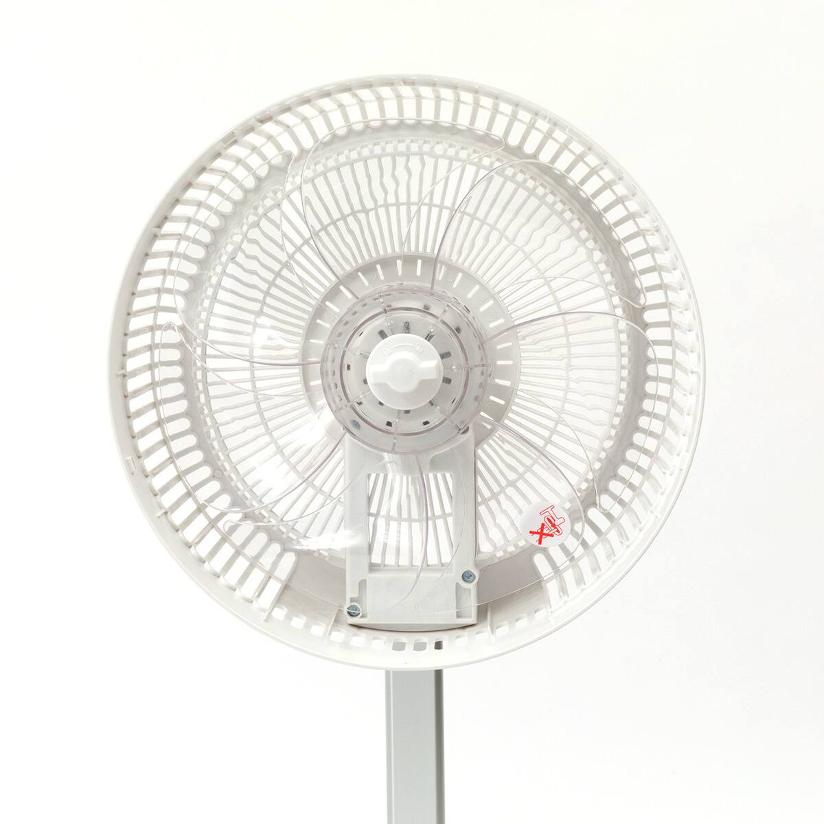 DCタイプ 折りたためるコードレス扇風機(25cm FD04NR ホワイト