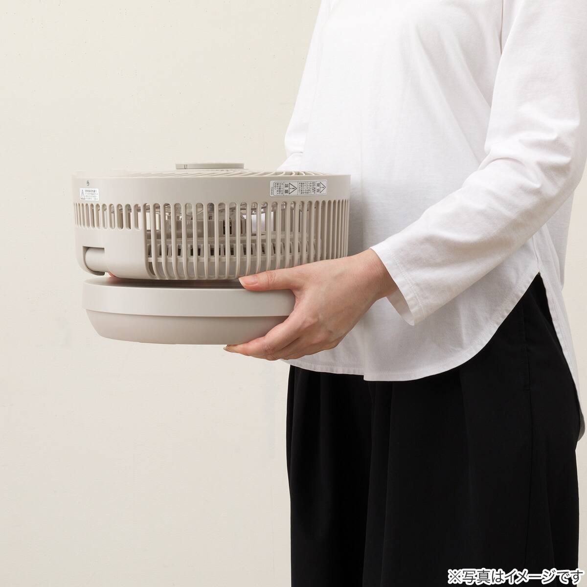 DCタイプ 折りたためるコードレス扇風機(25cm FD04NR モカ) | ニトリ