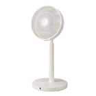 DCタイプ リモコン付き扇風機(30cm FU01NR ホワイト) 1枚目画像