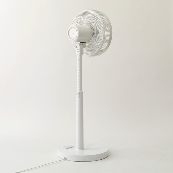 DCタイプ リモコン付き扇風機(30cm FU01NR ホワイト) 13枚目画像
