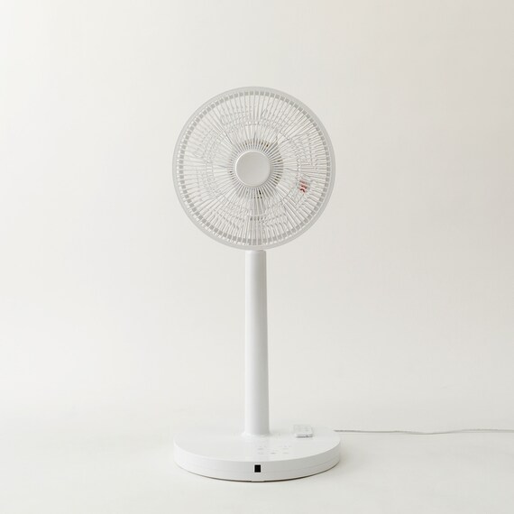 DCタイプ リモコン付き扇風機(30cm FU01NR ホワイト） 14枚目画像