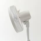 DCタイプ リモコン付き扇風機(30cm FU01NR ホワイト） 16枚目画像