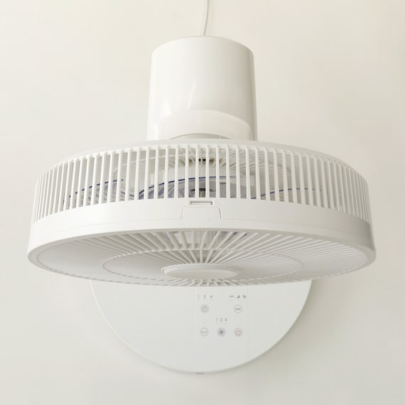 DCタイプ リモコン付き扇風機(30cm FU01NR ホワイト) 18枚目画像