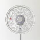 DCタイプ リモコン付き扇風機(30cm FU01NR ホワイト） 19枚目画像