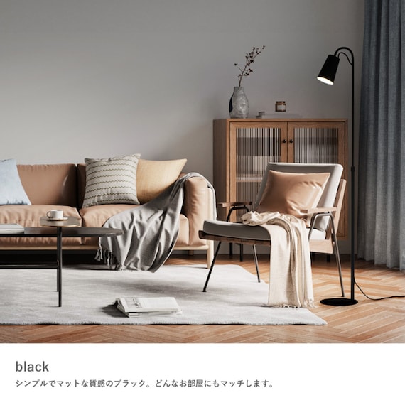 CL30 フロアランプ(ブラック) 2枚目画像