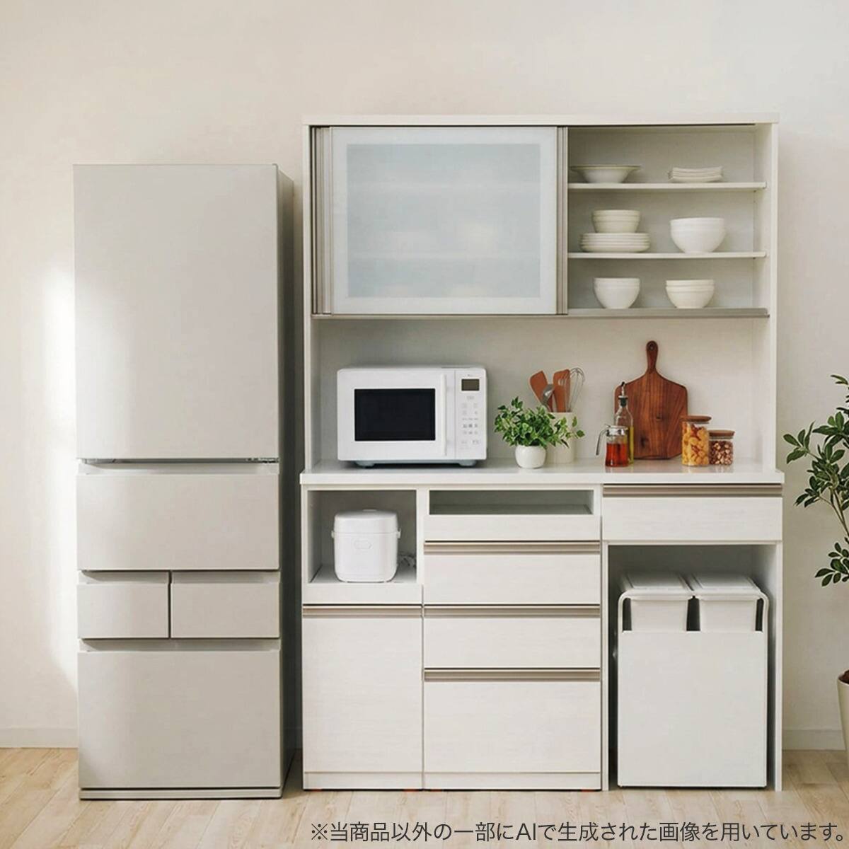 先行予約販売】450L 5ドアファン式 冷凍冷蔵庫 (NF450LJ1 ベージュ