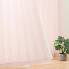 既製カーテン(RD087 ローズ 100X200X2) 1枚目画像