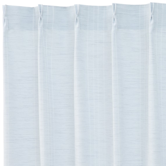 既製カーテン(RD087 ブルー 100X110X2) 4枚目画像