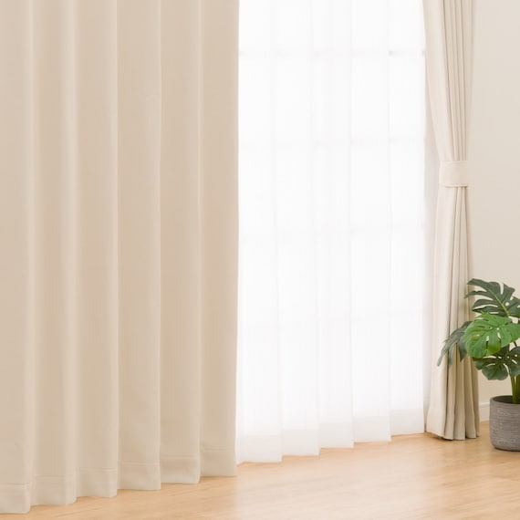 遮光1級・遮熱カーテン(RD086 IV 100X110X2) 2枚目画像