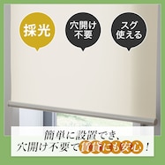 つっぱり採光ロールスクリーン(RS04)